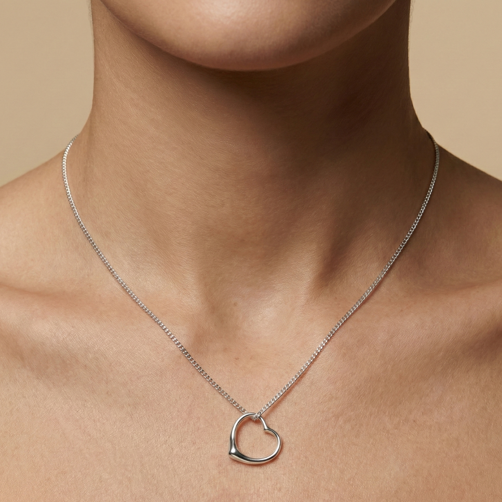 Flachpanzerkette 925/- Sterling Silber