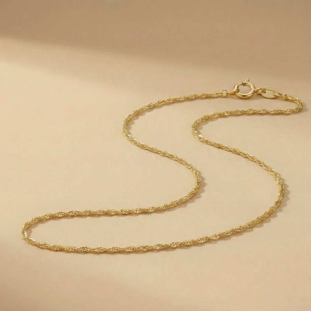 Singapurkette 333/- Gold