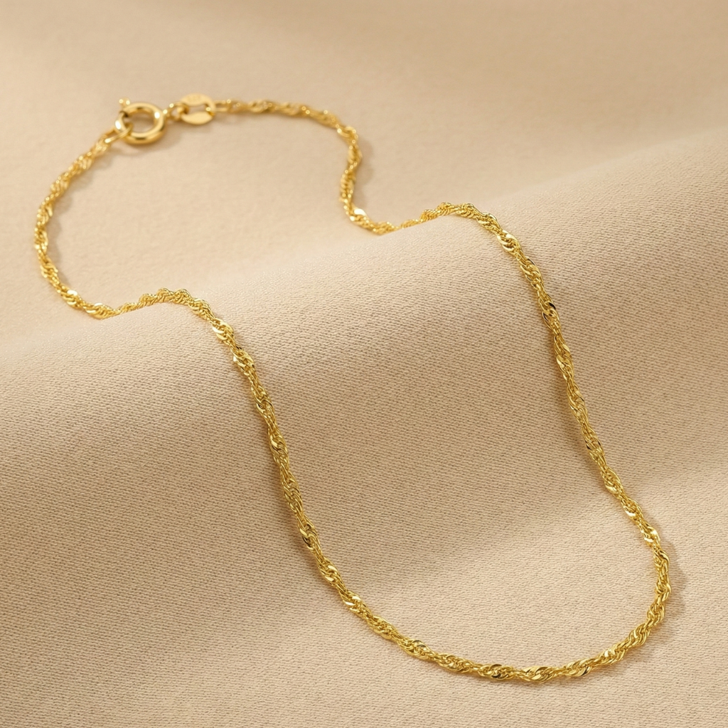 Singapurkette 333/- Gold