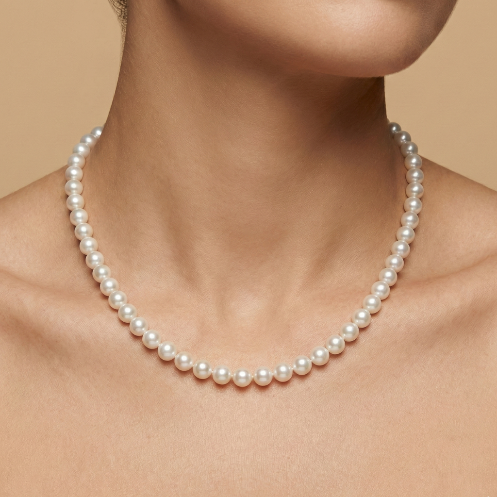 Süßwasserzuchtperlen 375/- Gold