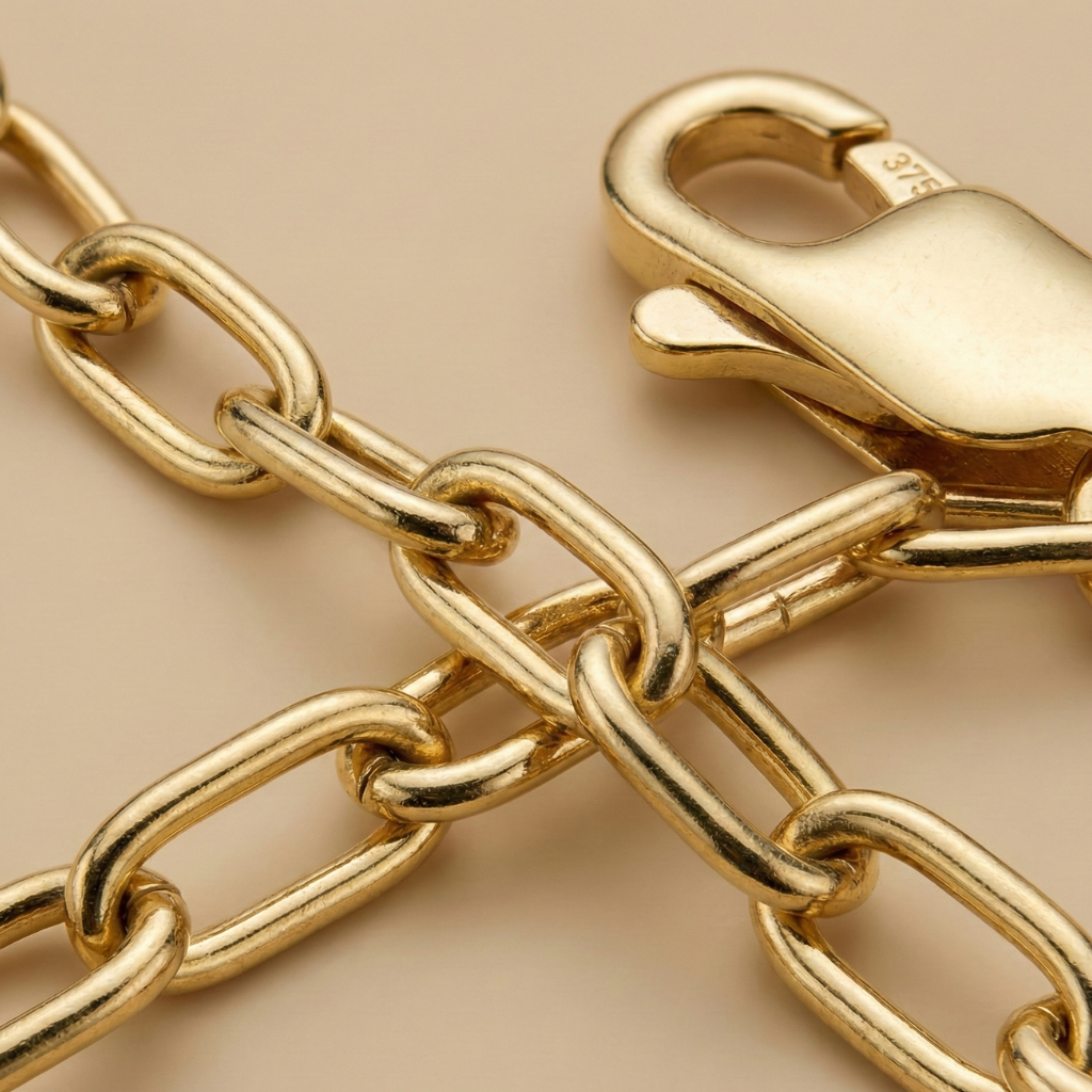 Kette Gliederkette 375/- Gold