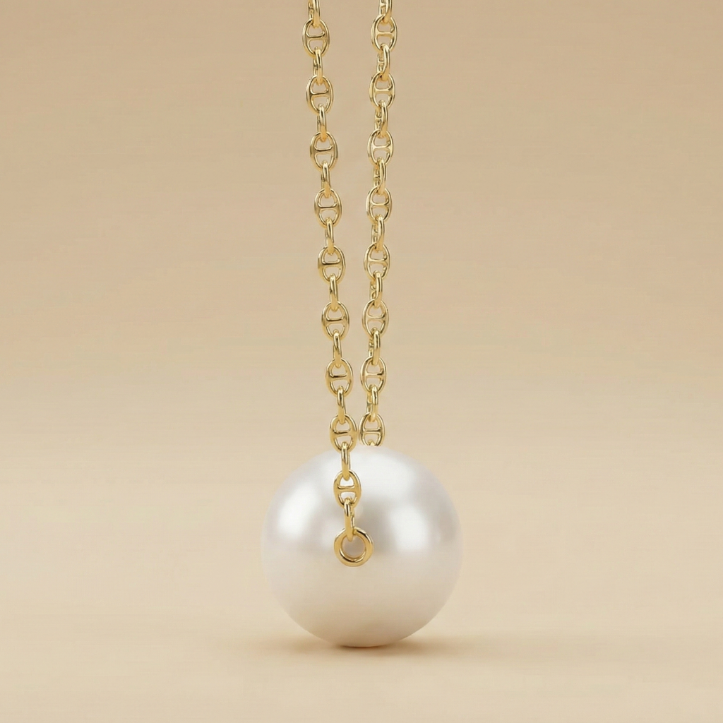 Ankerkette 375/- Gold vergoldet