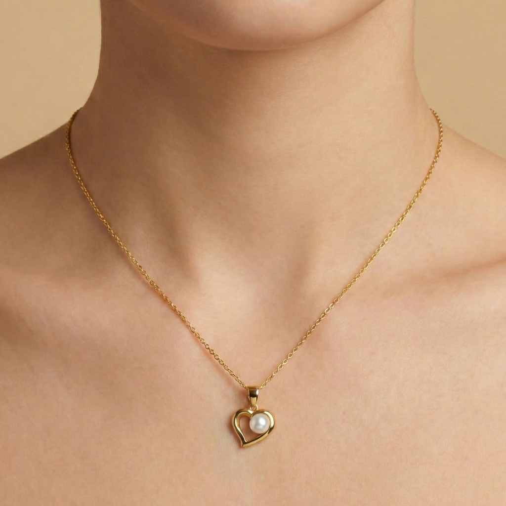 Anhänger 925/- Sterling Silber vergoldet Süßwasserzuchtperle