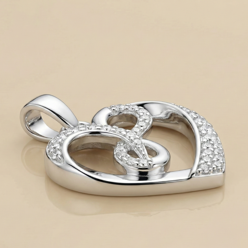 Anhänger 925/- Sterling Silber Zirkonia