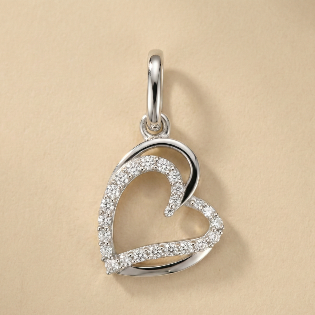 Anhänger 925/- Sterling Silber Zirkonia