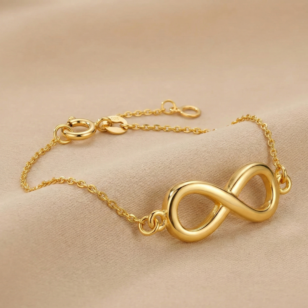 Armband Ankerkette 925/- Sterling Silber vergoldet