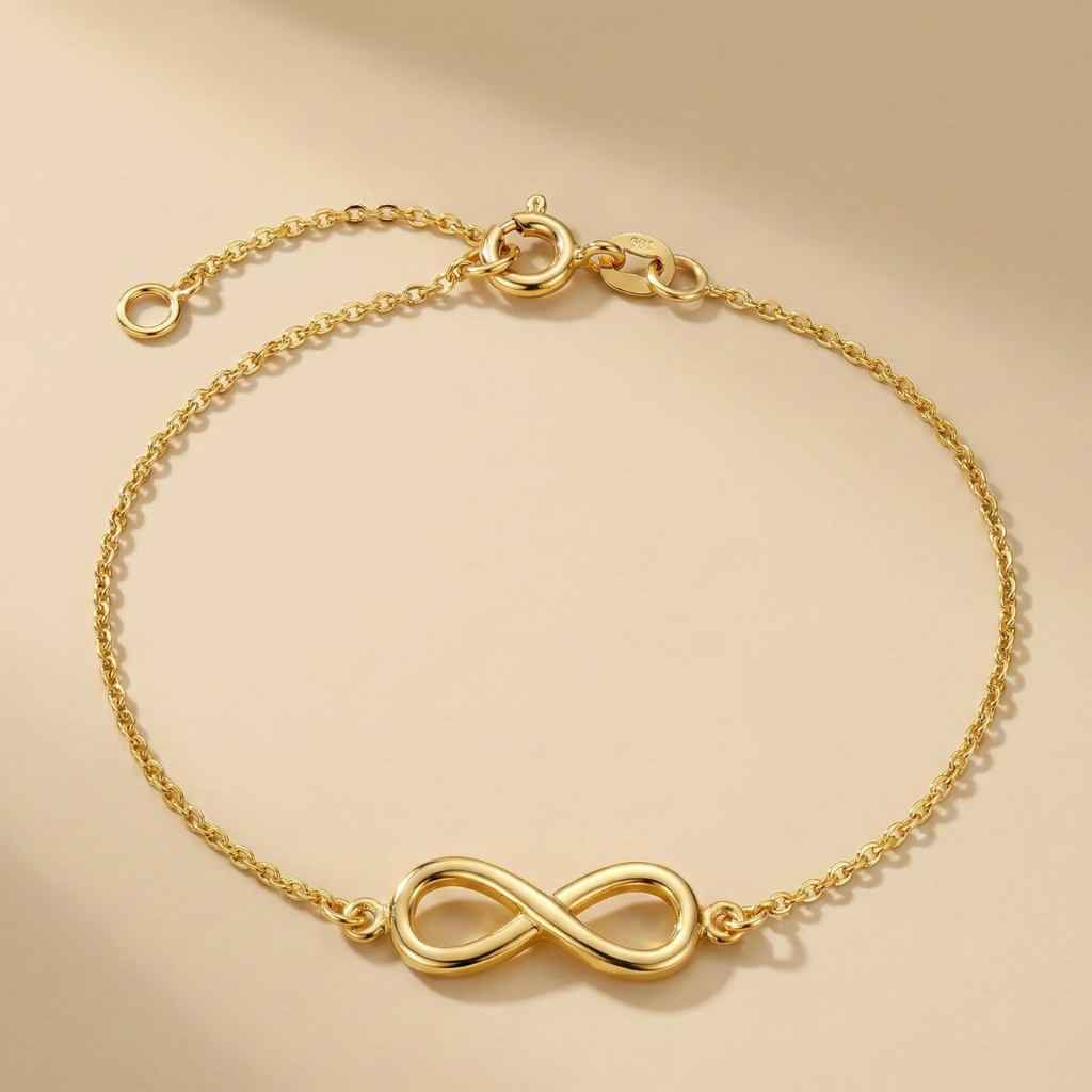 Armband Ankerkette 925/- Sterling Silber vergoldet