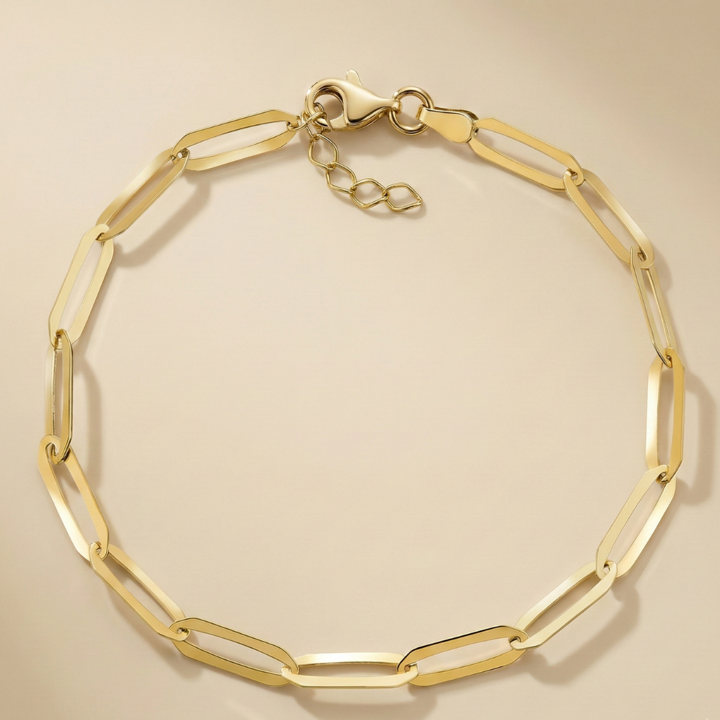 Armband Ankerkette 375/- Gold