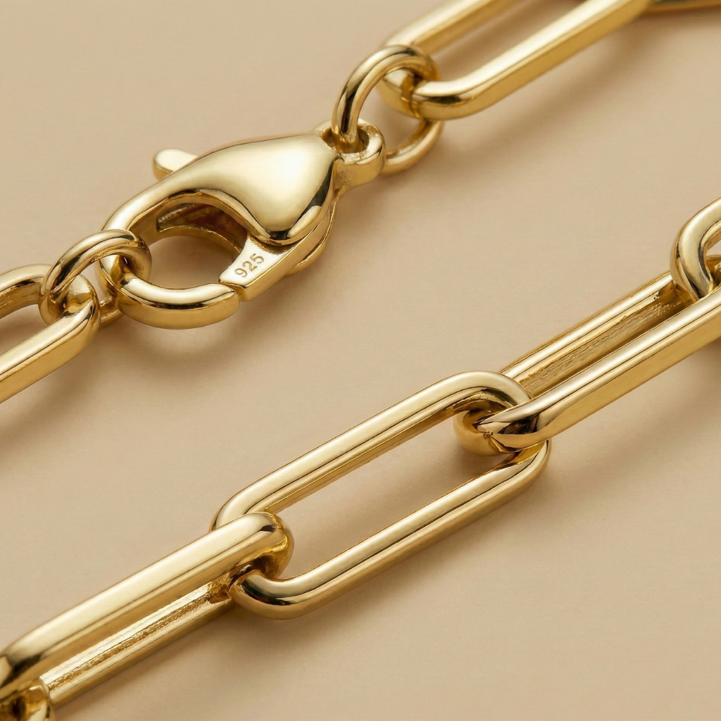 Gliederarmband 925/- Sterling Silber vergoldet