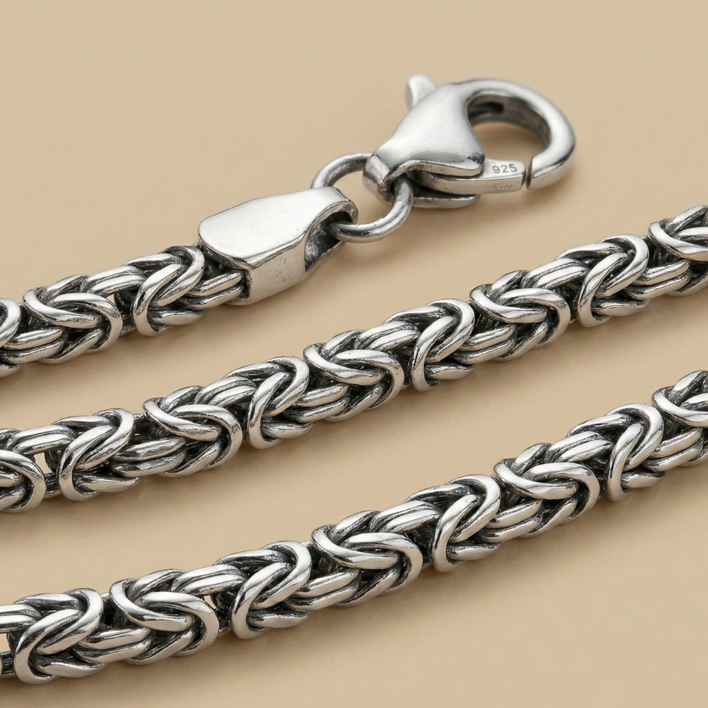 Armband Königskette 925/- Sterling Silber