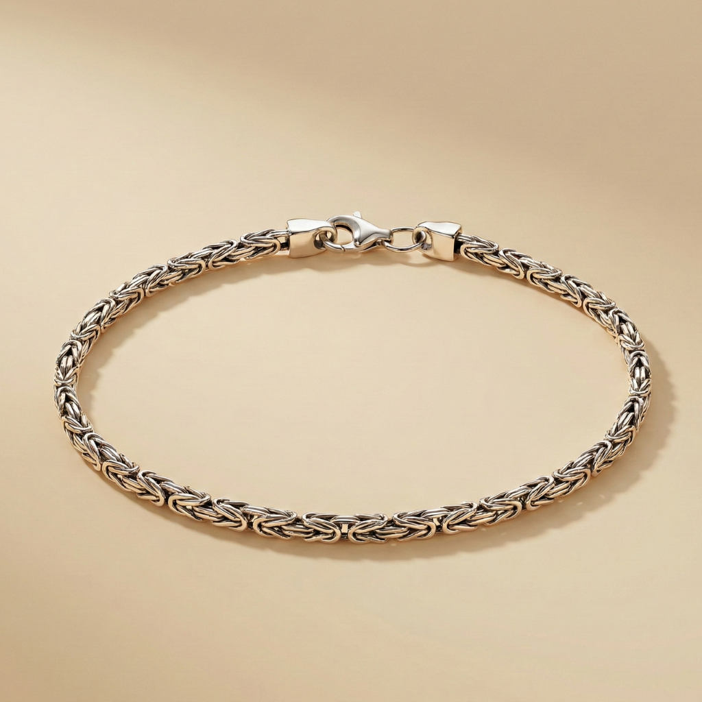 Armband Königskette 925/- Sterling Silber