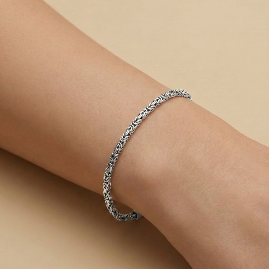 Armband Königskette 925/- Sterling Silber