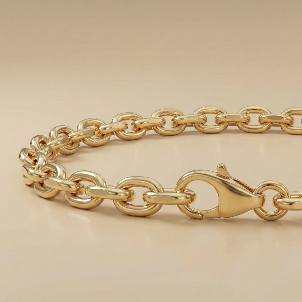 Armband Ankerkette 333/- Gold