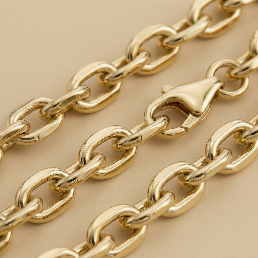 Armband Ankerkette 333/- Gold