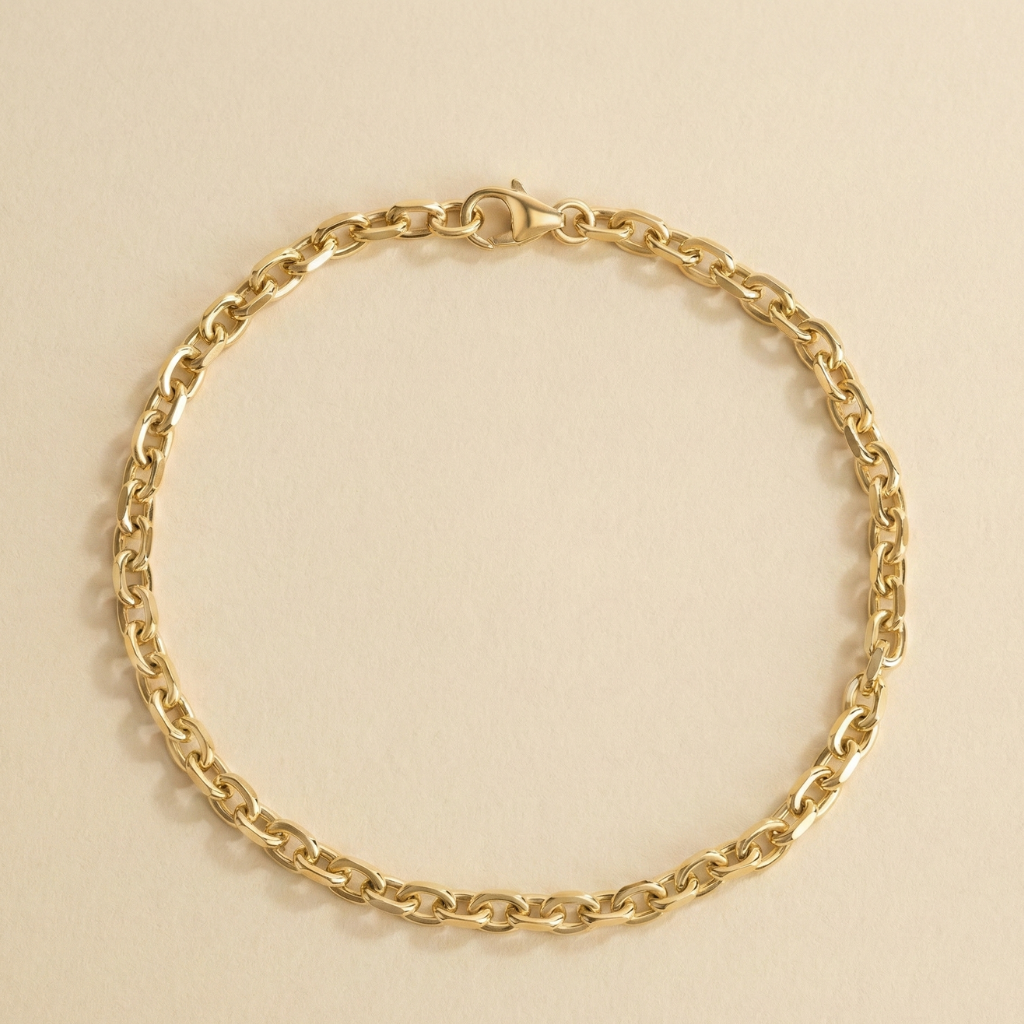 Armband Ankerkette 333/- Gold