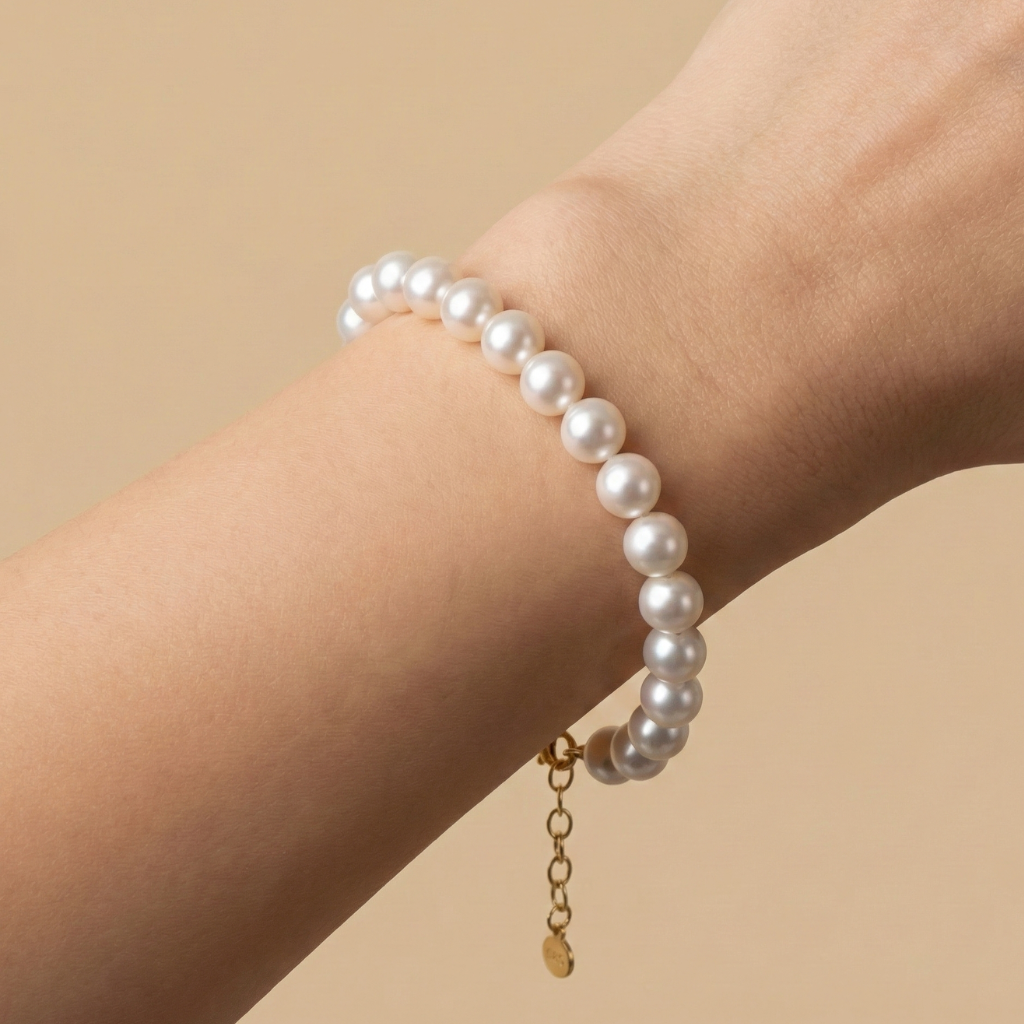 Armband Perlenarmband 585/- Gold Perle