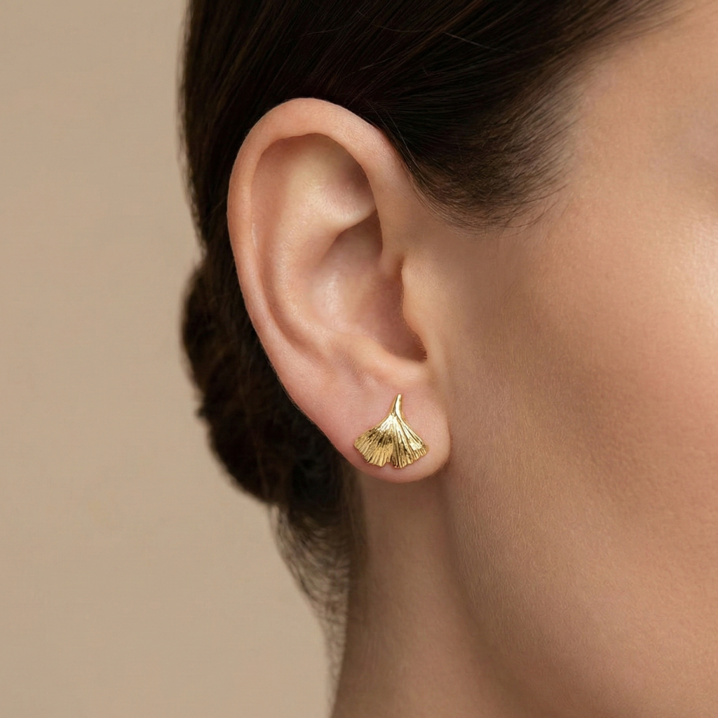 Ohrringe 333/- Gelbgold