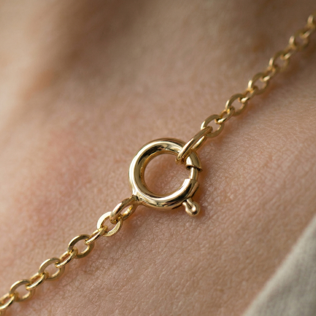 Ankerkette – 333 Gold (42 cm · 1 mm)