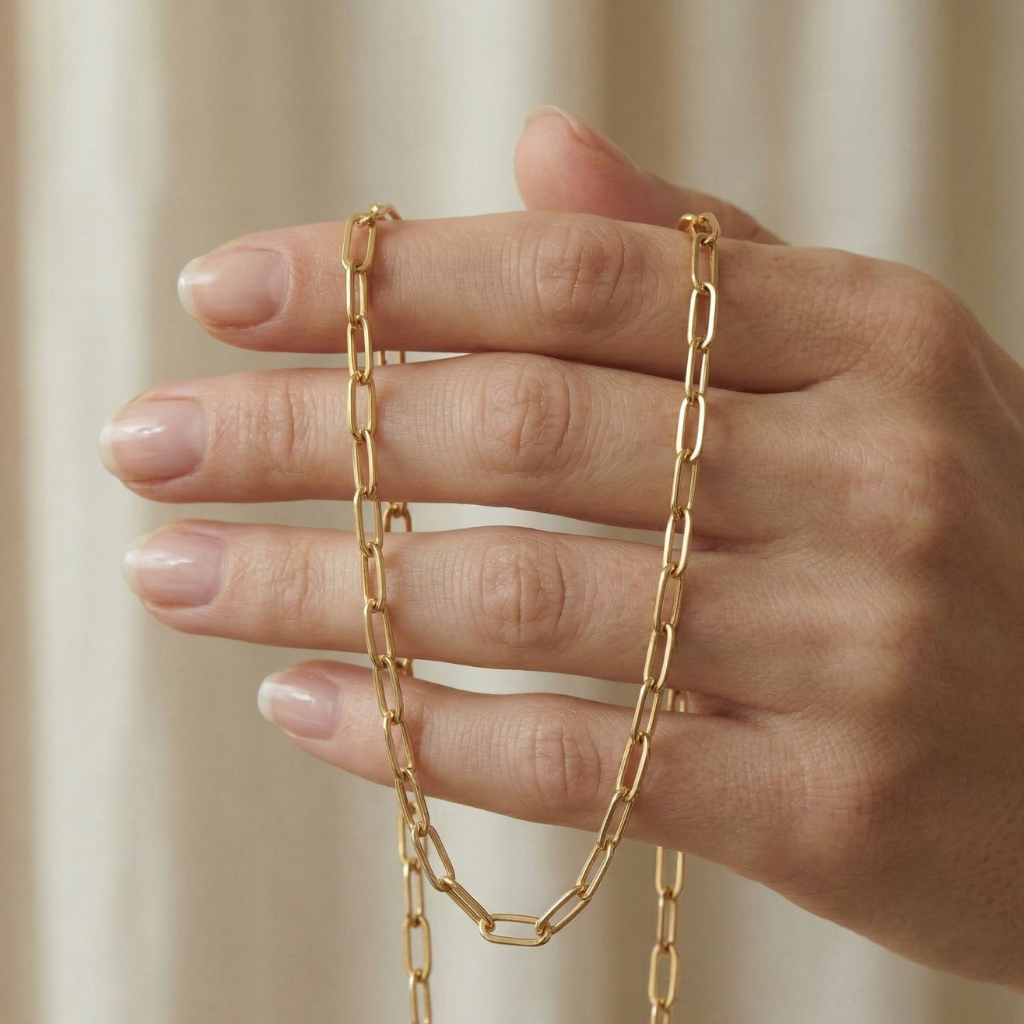 Gliederkette – 375 Gold (45 cm · 3 mm)