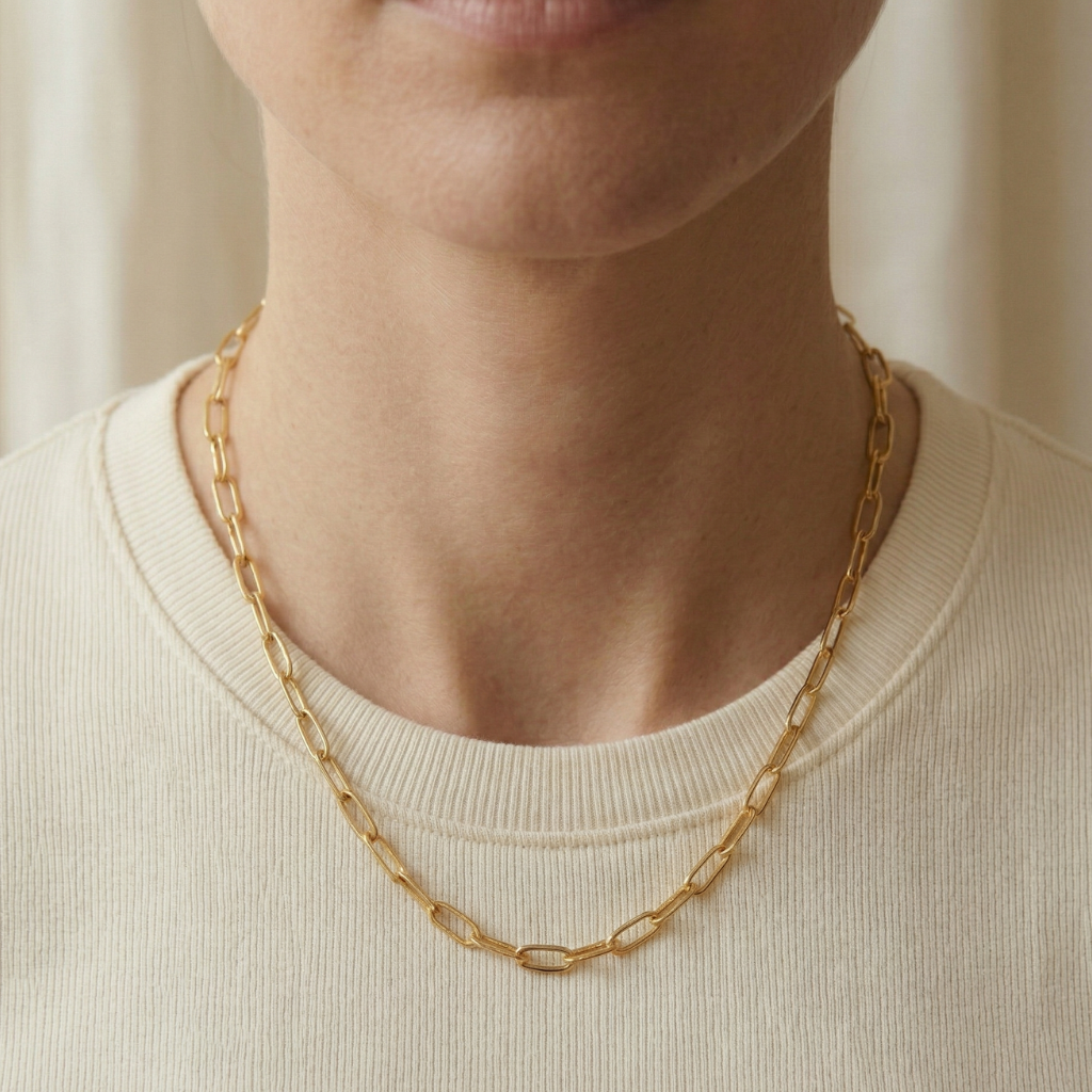 Gliederkette – 375 Gold (45 cm · 3 mm)