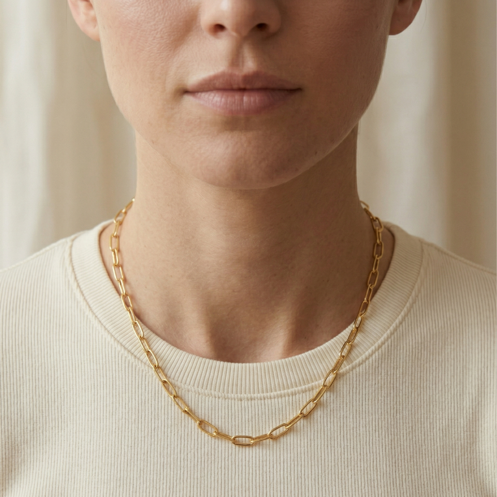 Gliederkette – 375 Gold (45 cm · 3 mm)