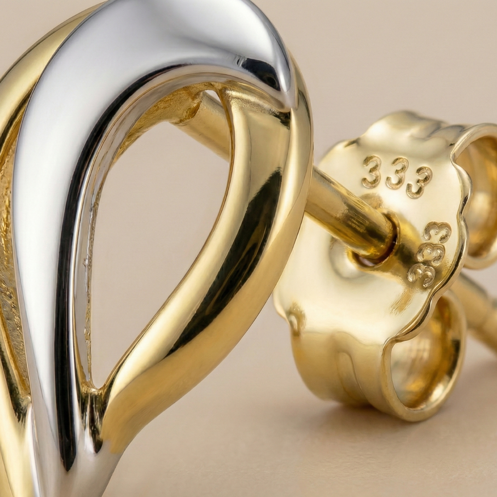 Ohrstecker 333/- Gold